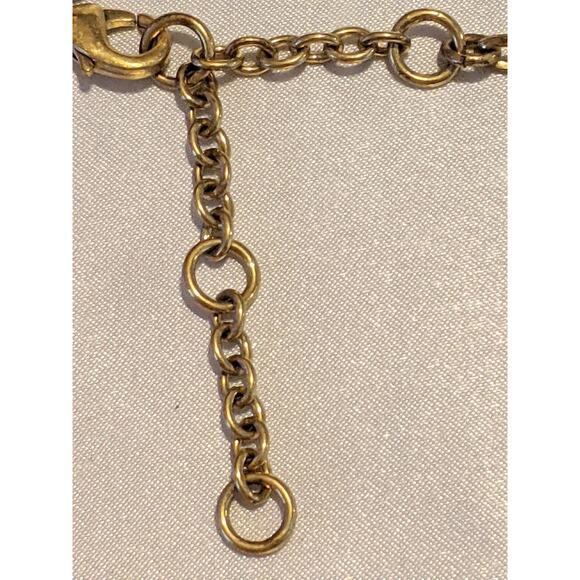 J.Crew Crystal Petal Party Statement Necklace 16"-19" Shimmery Floral STUNNING - Picture 8 of 13